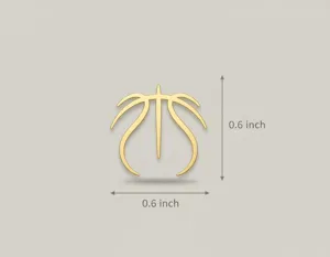 Basketball Pendant Necklace in 925 Sterling Silver for Sports Lovers – 4