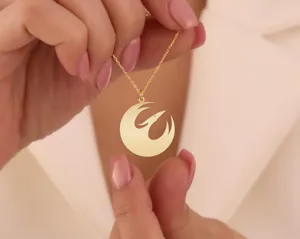 Rebels Phoenix Necklace: Starbird Symbol Pendant in Sterling Silver – 2