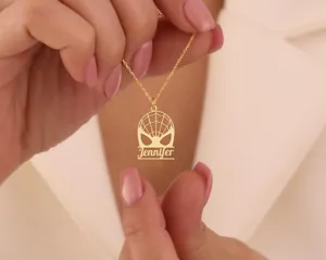 Personalized Spiderman Necklace with Name in 925 Sterling Silver – 3