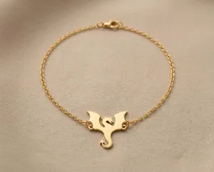 Dragon Bracelet in 925 Sterling Silver – Adjustable Chain – 2