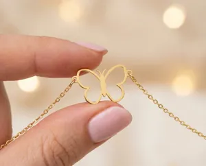 Butterfly Bracelet in 925 Sterling Silver with Cut-Out Design – 2