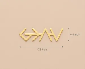 God Is Greater Than Bracelet: Minimalist 925 Sterling Silver Faith Jewelry – 4