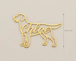 Personalized Labrador Retriever Necklace with Name Pendant – 5