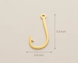 Fishing Hook Necklace in 925 Sterling Silver for Anglers – 4