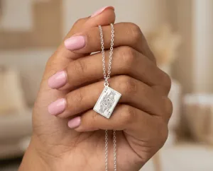Queen of Spades Pendant Necklace in 925 Sterling Silver – 4