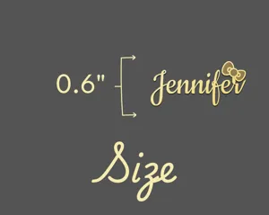 Custom Name Necklace with Bow – Personalized Gold Plated Jewelry – 5