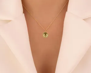 Jedi Order Necklace - Sci-Fi Pendant in Gold Plated Sterling Silver – 3