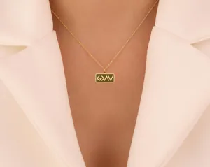 God is Greater than the Highs and Lows Necklace in 925 Sterling Silver – 3