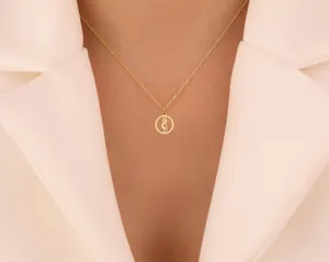 Kokopelli Pendant Necklace in Gold – Bohemian Symbol Necklace – 3