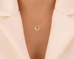 Lion Pendant Necklace in Gold - Bold Sterling Silver Statement Jewelry – 3