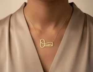 Custom Logo Necklace: 925 Sterling Silver Pendant From Your Brand Design – 3