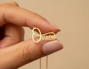 Custom Logo Necklace: 925 Sterling Silver Pendant From Your Brand Design – 4