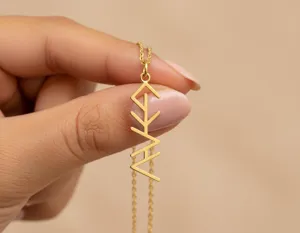 God Is Greater Necklace: Gold Plated Faith Pendant – 3