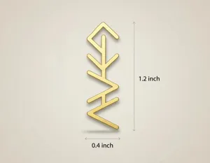 God Is Greater Necklace: Gold Plated Faith Pendant – 4