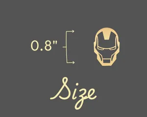 Ironman-Inspired Necklace in Sterling Silver – 5