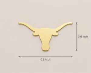 Longhorn Necklace in Sterling Silver – Sleek Western Charm – 4