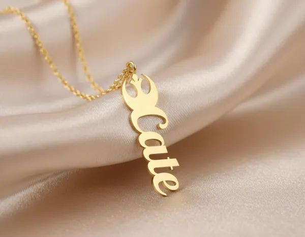 Star Wars Name Necklace – Personalized Rebel Alliance Pendant