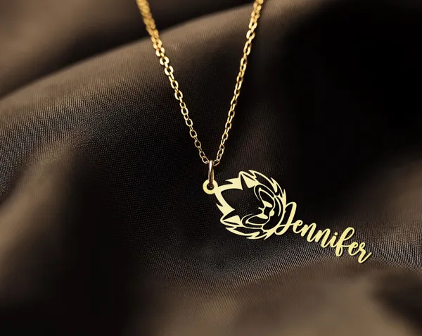 Sonic Name Necklace in 925 Sterling Silver – Personalized Gamer Gift