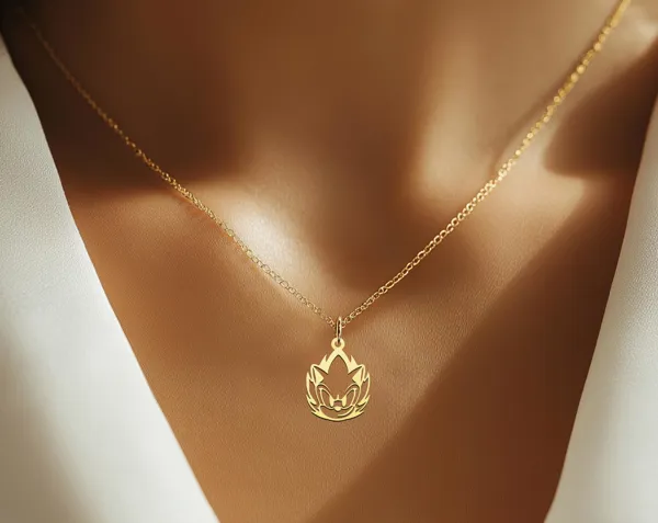 Gold Plated Sonic Necklace: Bold Sonic Head Pendant in 925 Sterling Silver