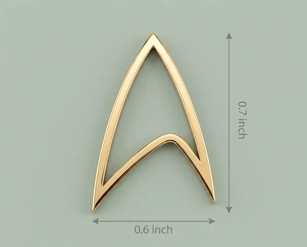 Star Pendant Necklace in 925 Sterling Silver, Gold or Rose Gold Finish