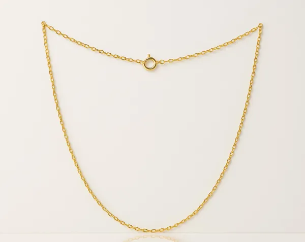 Cable Chain Necklace in 925 Sterling Silver - Dainty Layering Chain