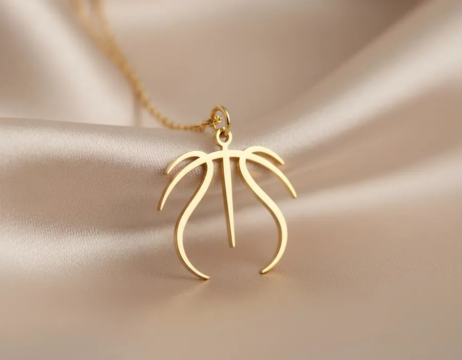 Basketball Pendant Necklace in 925 Sterling Silver for Sports Lovers