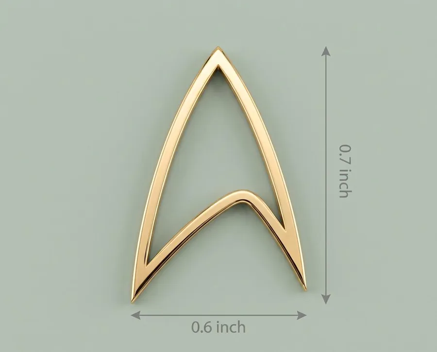 Star Pendant Necklace in 925 Sterling Silver, Gold or Rose Gold Finish